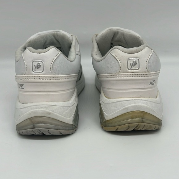 New Balance 928 Women's Hook and Loop White Leather Walking Comfort Shoe 6 - Picture 5 of 12